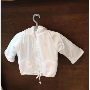 Cappotto bianco bimbo